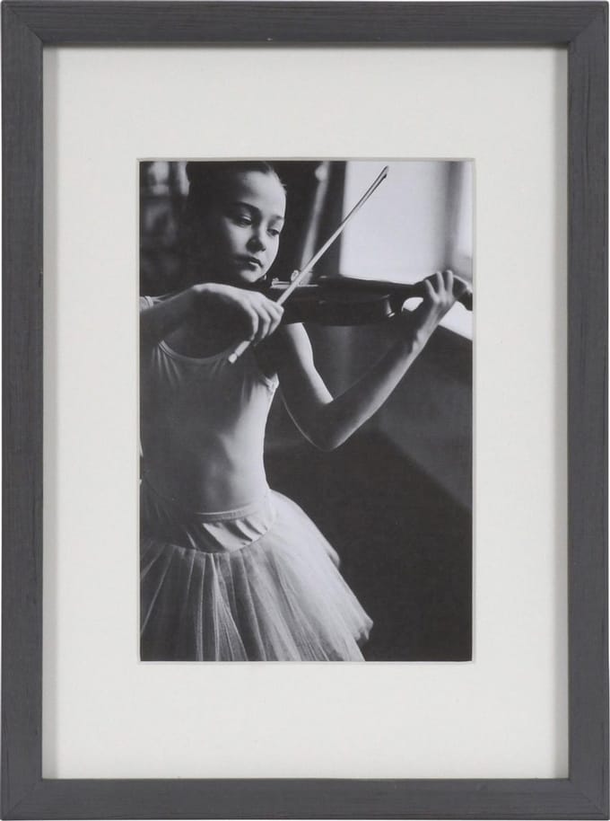 Fotolijst - Henzo - Viola - Fotomaat 13x18 cm - Donkergrijs