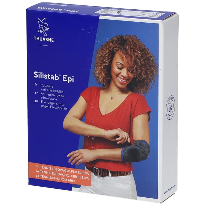 Thuasne Silistab Epi Elleboogbrace - 4 - Universeel - Grijs