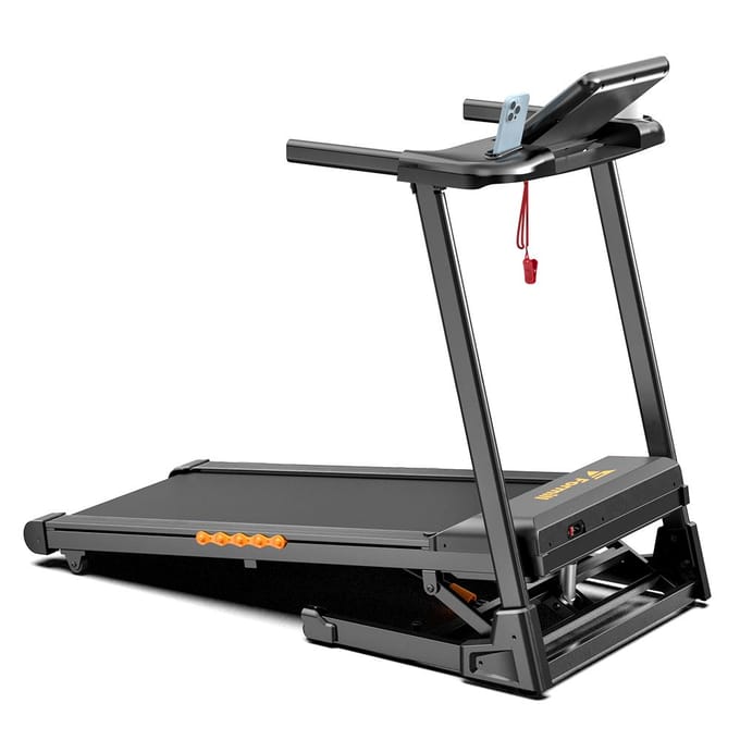 Formill FT61 Loopband met 3.0PK en 15° Helling - Topsnelheid 13,5 km/u, Belasting 135kg, LCD zwart