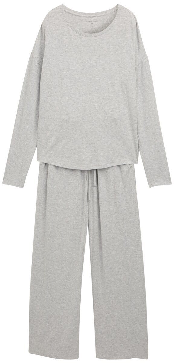 Tom Tailor - Basis pyjamaset - Maat M/38 - grey-medium-melange