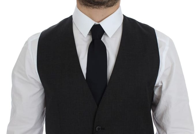 Vest Klassieke Pasvorm Formele Kleding