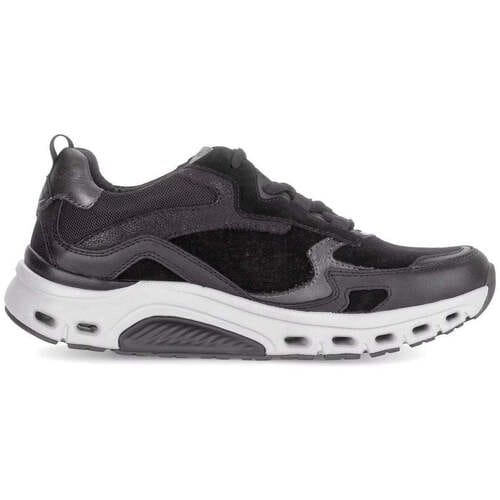 Gabor rollingsoft sensitive 76.986.47 - dames rollende wandelsneaker - Zwart - maat 36 (EU) 3.5 (UK)