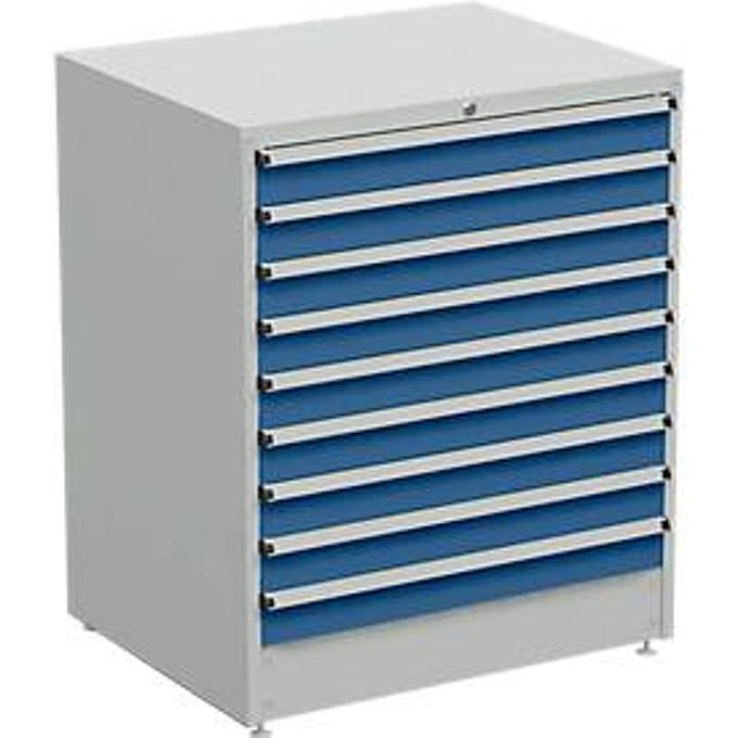 Ladekast, 9 schuifladen, B 910 x D 715 x H 1100 mm