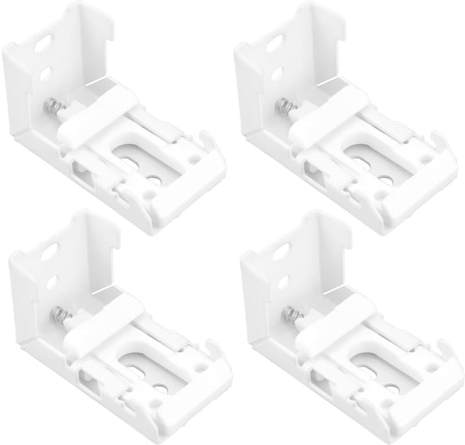 Montagebeugels voor Vouwgordijnen - Duurzame Constructie - 45x28x25 mm