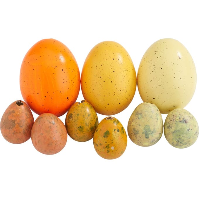 Decoratieve eiermix - Geel