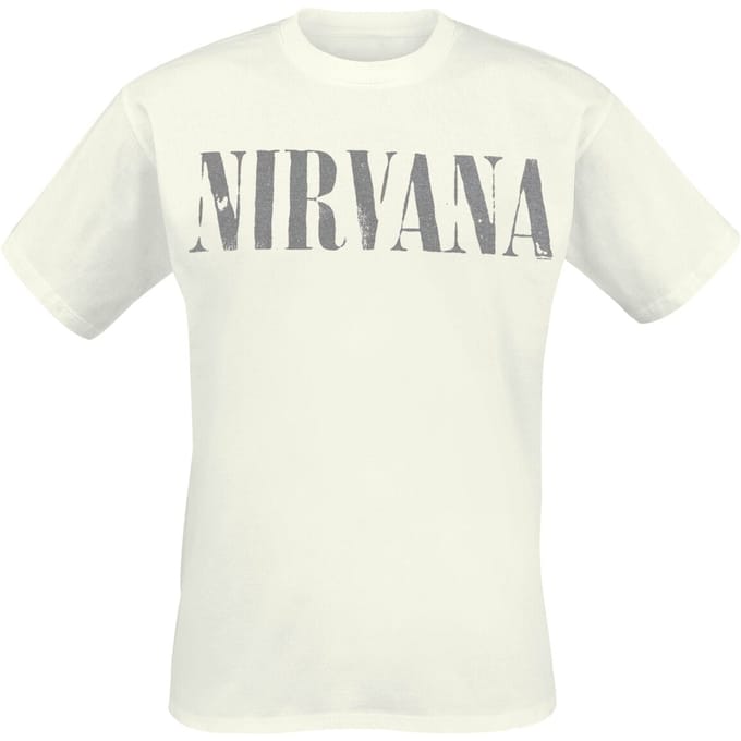 Nirvana T-shirt - Nevermind Photo - M tot XXL - voor Mannen - wit