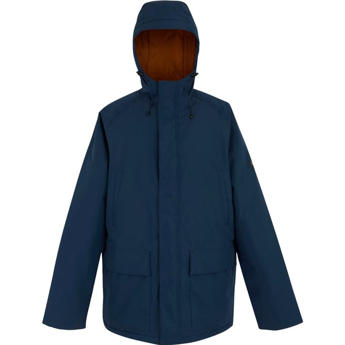 Regatta Heren Savon Geïsoleerde Waterdichte Jas (Marineblauw/Geglazuurde Gember)