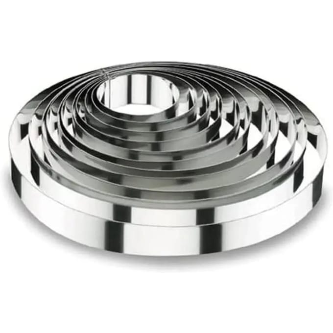 Ronde taartring Lacor 20x4,5 cm