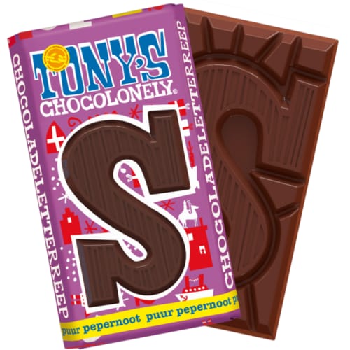 Tony’s chocolonely letterreep s - puur pepernoot