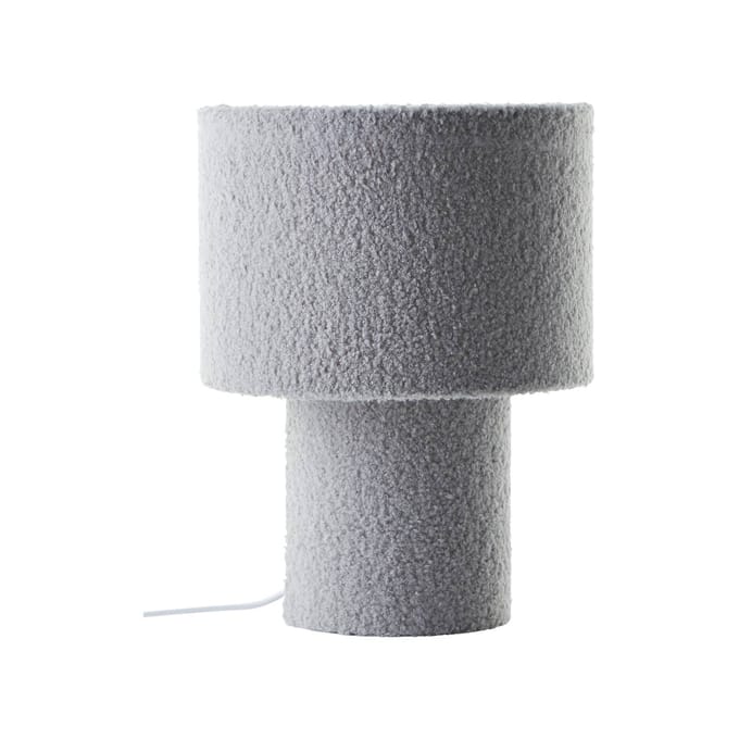 Brilliant Teddy - Tafellamp - E27 max 1x25W - Teddystof - Grijs