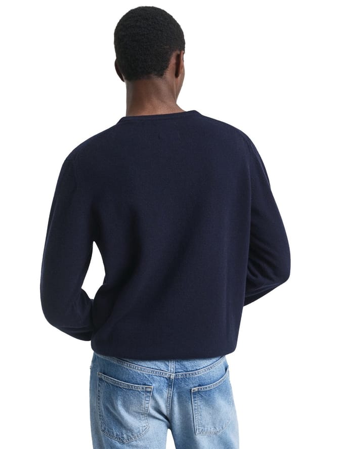 Gant trui donkerblauw