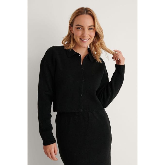 NA-KD Dropped Shoulder Dames Vest - Maat S