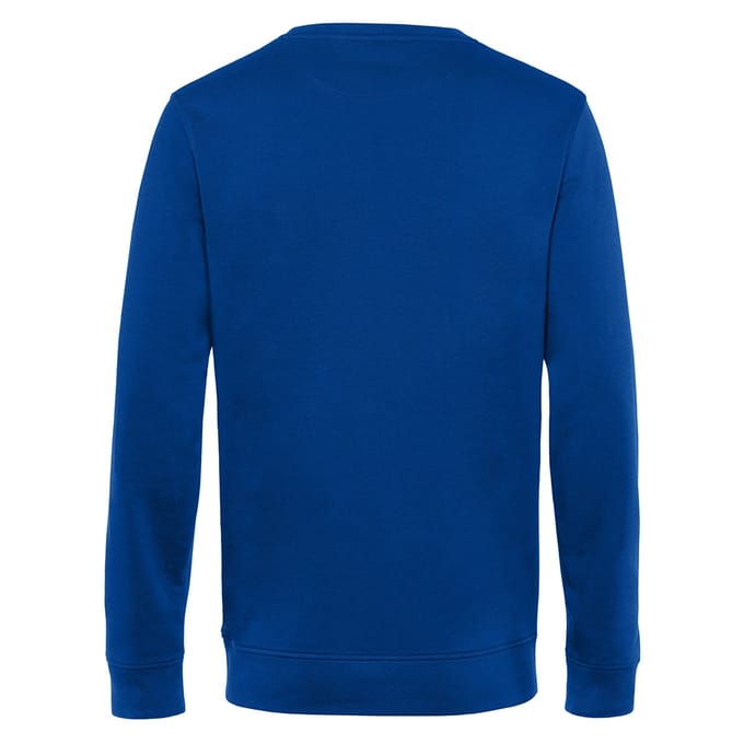 Heren Sweaters met Ballin Est. 2013 Basic Sweater Print - Blauw - Maat S