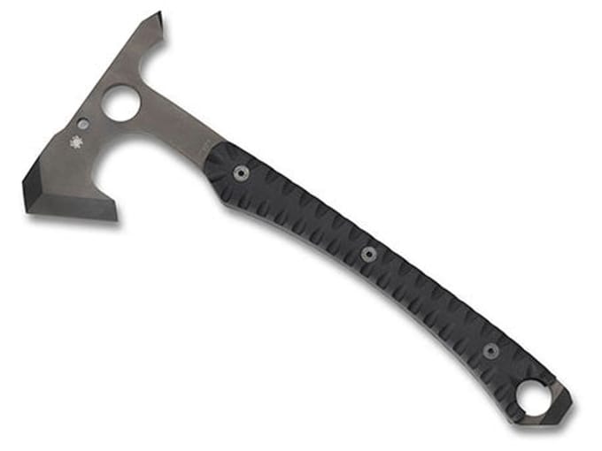 Spyderco warriorhawk grey d2 pe