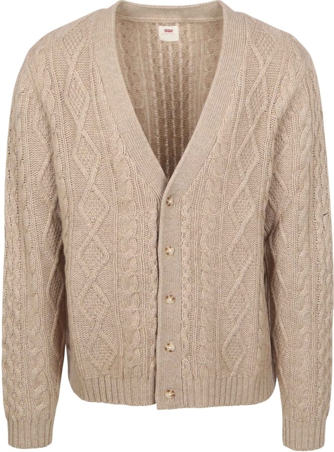 Levi's Original Cardigan Valencia Beige - Maat XL - Heren