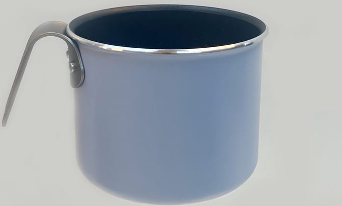 Alessi TAMA-Melkpan-Lichtblauw