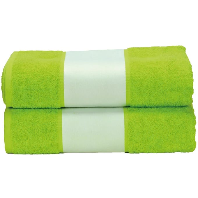 ARTG Subli-Me Badhanddoek (Kalk groen)