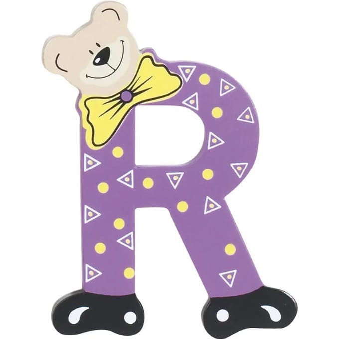 Houten letter r kind Playshoes