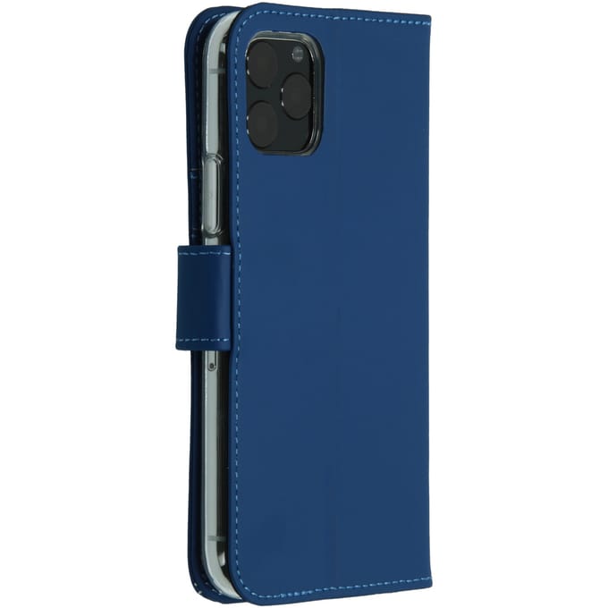 Accezz Hoesje - Geschikt voor Apple iPhone 11 Pro - Wallet Softcase Bookcase - Blauw