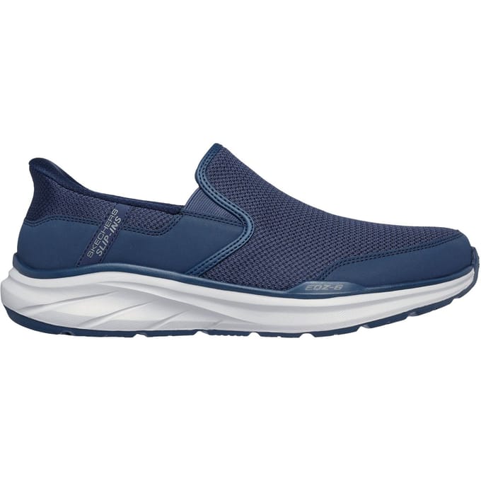 Skechers Equalizer 6.0 Textiel Heren Sneakers Marineblauw