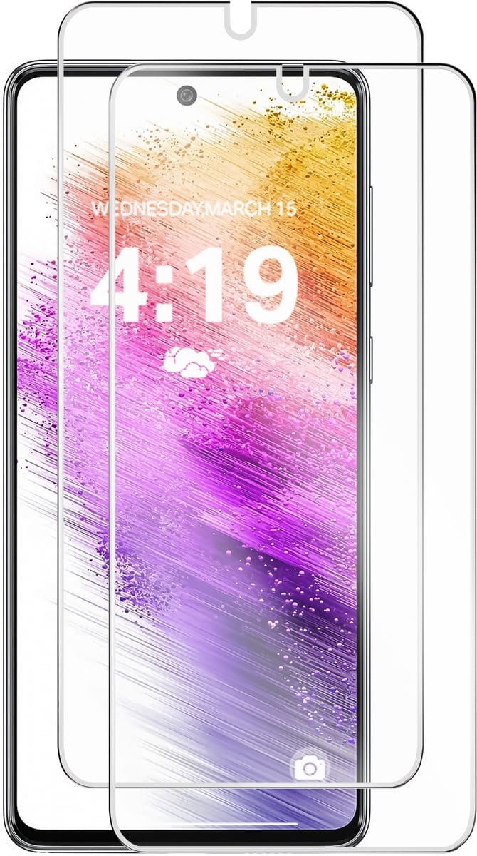 Screenprotector - Geschikt Voor Samsung Galaxy A53 Screen protector beschermGlas - 2 stuks