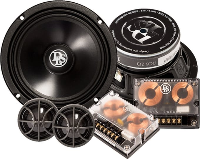 DLS RC6.2Q component set 165mm / 16.5cm Luidsprekers / Composet / Autospeakers