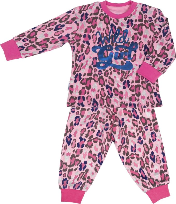 Frogs and Dogs - Pyjama Luipaard - Roze - Maat 68 - Meisjes