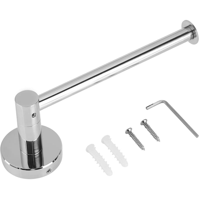 304 Roestvrij Staal Badkamer Papierrolhouder Wandmontage Rek Toilet Accessoire Bevestiging white