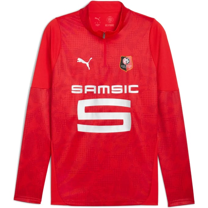 Stade Rennais 1/4 zip training top 2025/26