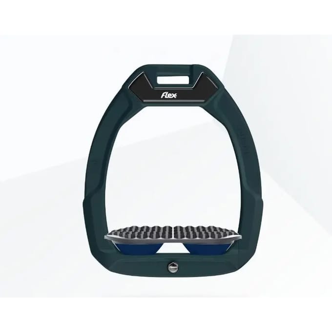 Veiligheidsemmer voor endurance paardrijden Groen/Grijs/Marine Flex-On Safe-On