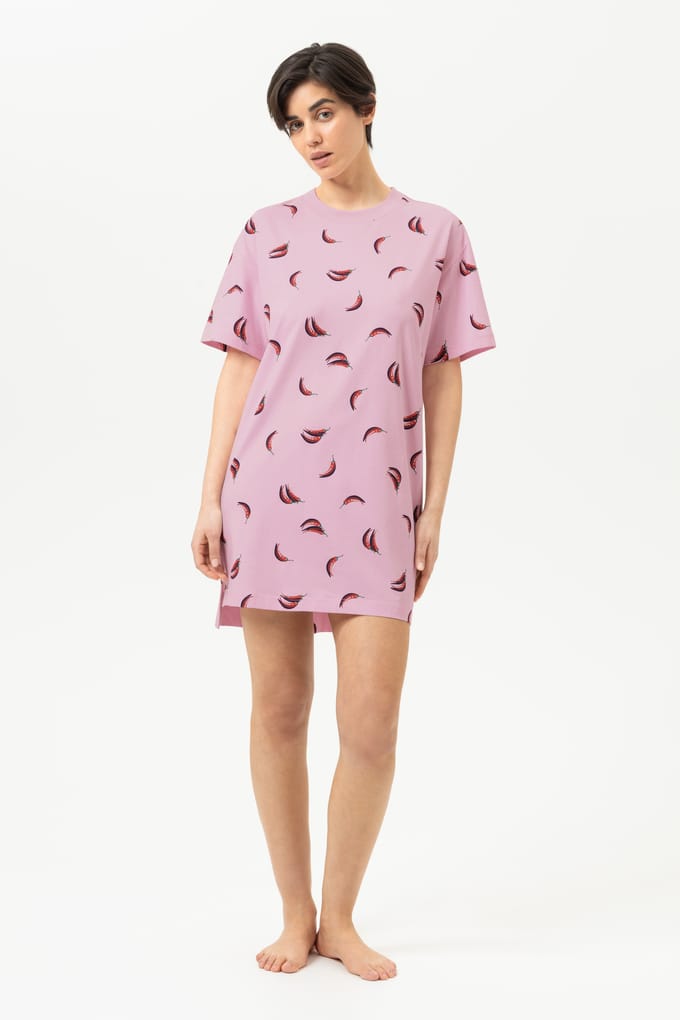 mey Damen Bigshirt Met Korte Mouwen Serie Spice It Up