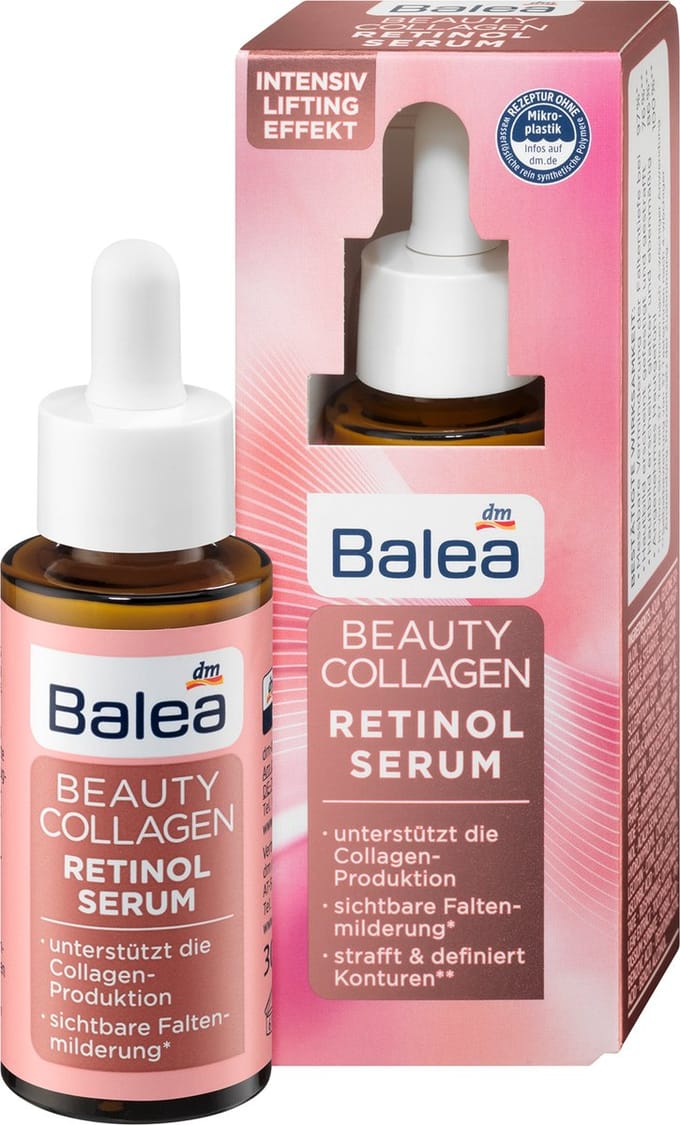 Balea Beauty Collagen Retinol Serum, 30 ml