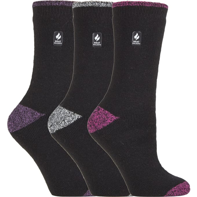 Heat Holders3 paar thermo wintersokken voor dames - Streep