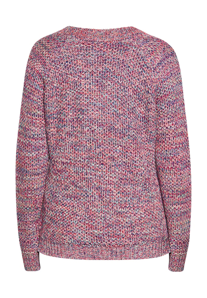 IZIA Gebreide trui Dames Roze Veelkleurig