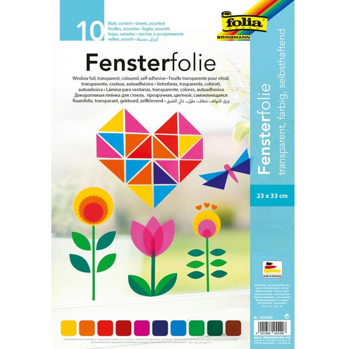Folia Folia Raamfolie Transparant 10 Stuk.