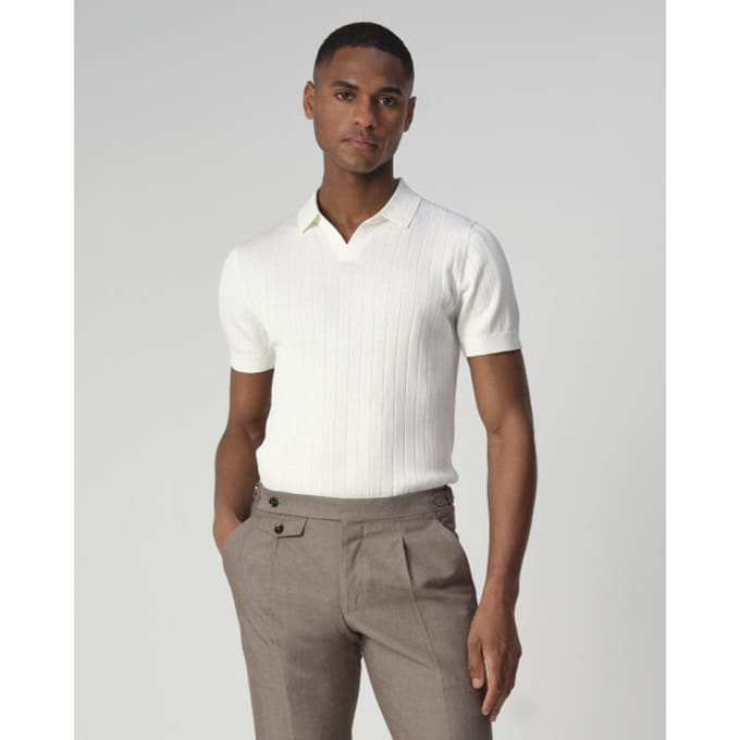 Dutch Dandies Gatsby polo met korte mouwen