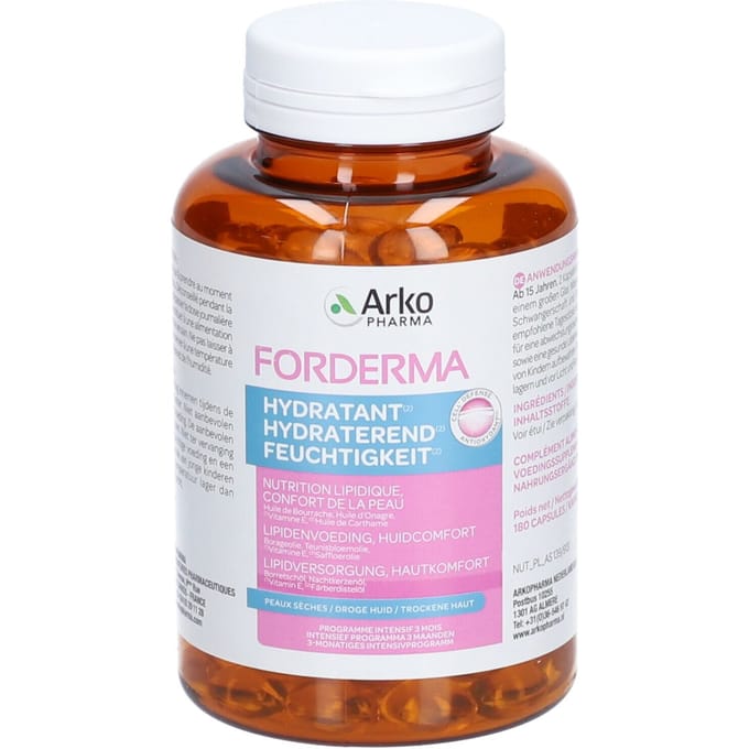 Arkopharma Forderma Hydraterend 180 Capsules