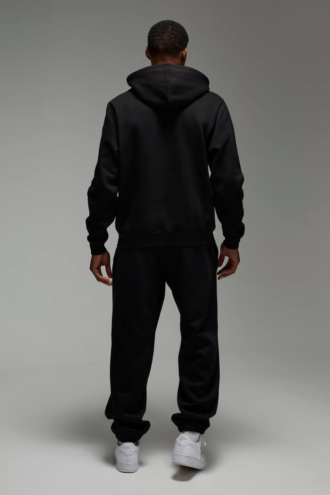 Heren Actieve Oversized Jogger | Black | Size 2XL