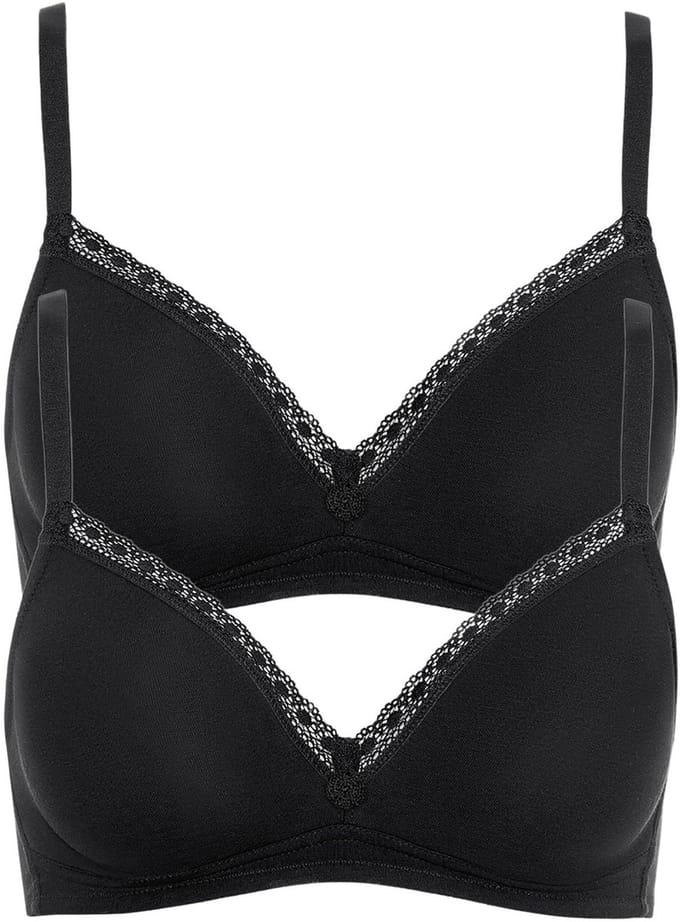 2-pack Zachte BH Ines