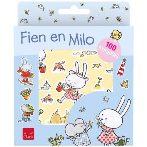 Clavis Fien en Milo stickerset. 3+
