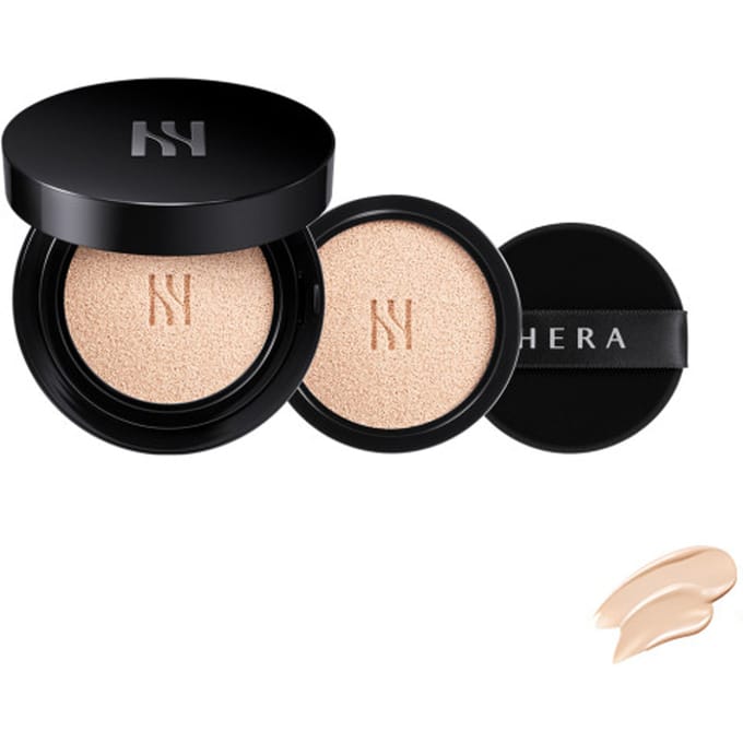 HERA - Black Cushion Foundation SPF34 PA++ - 15g x 2 - 21N1 Vanilla