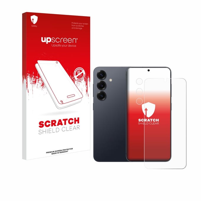 upscreen - Screenprotector voor Samsung Galaxy S25 Plus (Voor+Camera) - Folie Beschermfolie transparant