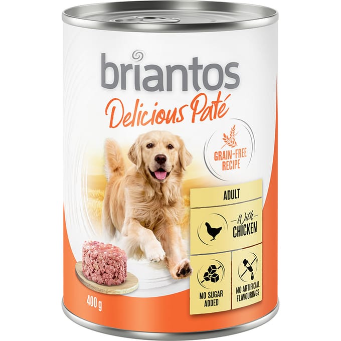 Briantos Delicious Paté 6 x 400 g Kip