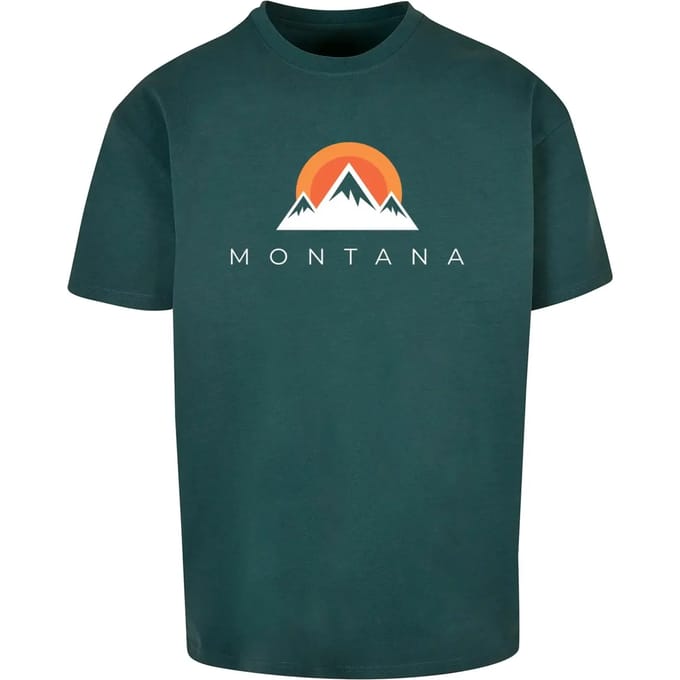 Oversized T-shirt Merchcode Montana X