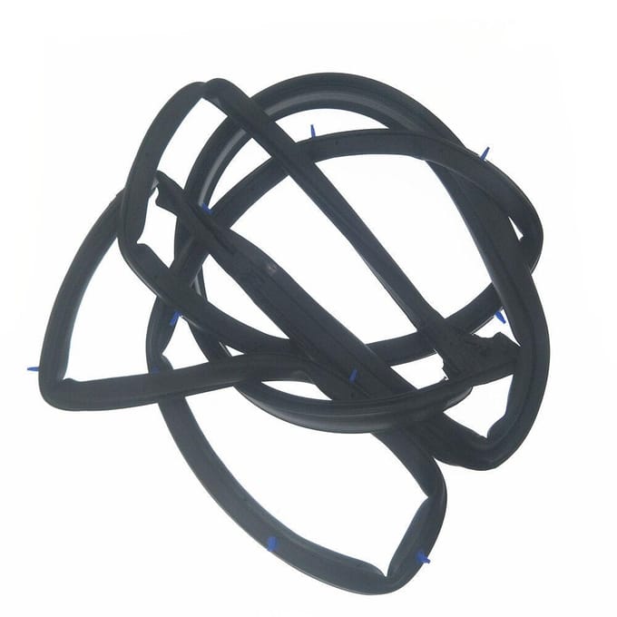 Deurafdichting rechtsvoor voor Honda Civic Sedan 2006-2011 black