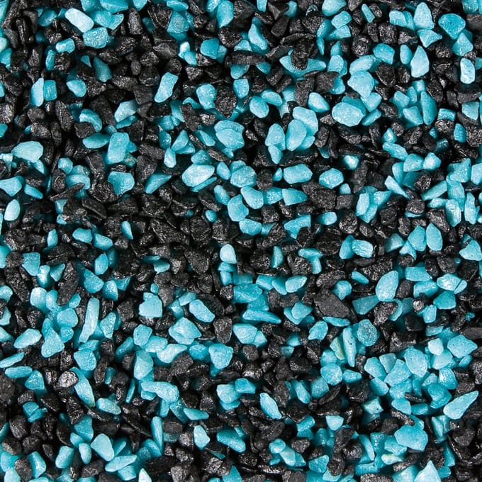 Flamingo - Aquariumgrind - Zwart/Blauw - 1 kg
