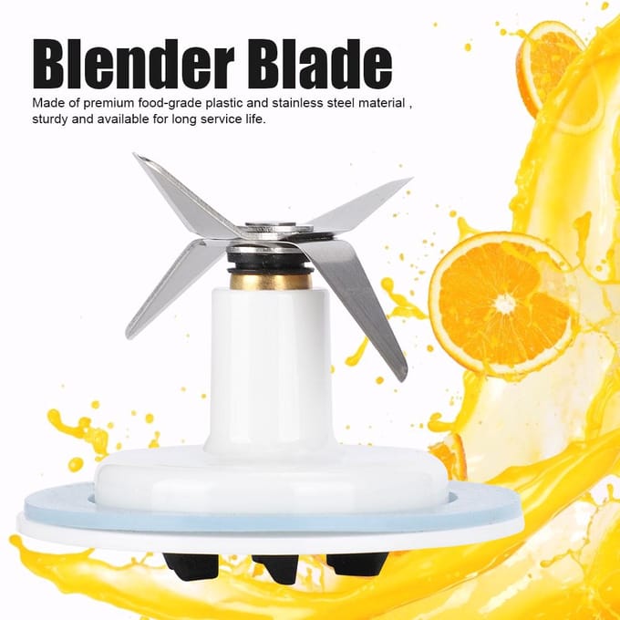 Roestvrij Staal Blender Mes Extractie Mes Vervangingsonderdelen Accessoires met Pakking Geschikt voor gray