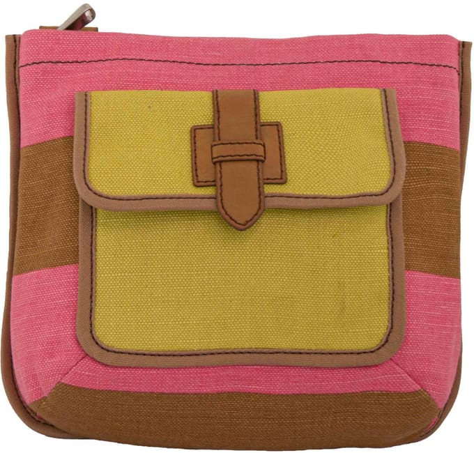 Handtas Fossil Wmns Schoudertas Shay Bruin-roze Mix - UNI