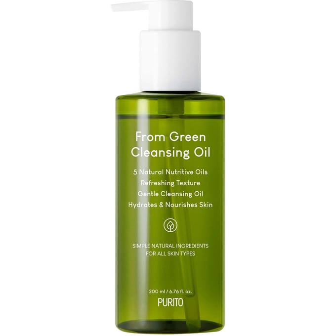 Purito SEOUL From Green Cleansing Oil + Deep Foaming Cleanser 200 ml + 150 ml