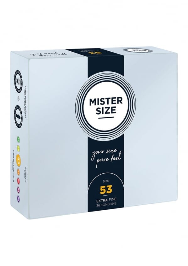 MISTER SIZE 53 Ultra Dunne M condooms (36 pack)